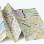 folded map