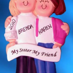 ornaments with love sister