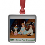 wendy, john, michael ornament
