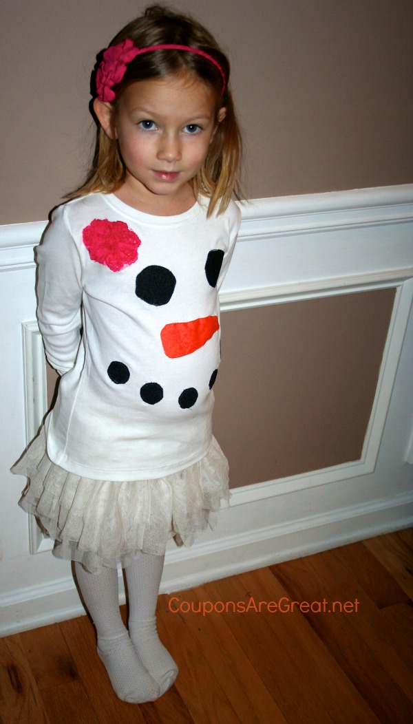 snowman shirt