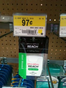 free reach floss at walmart