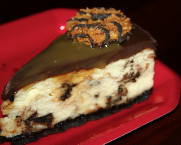 Somoa cheesecake