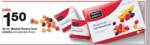 Target Fruit Snacks