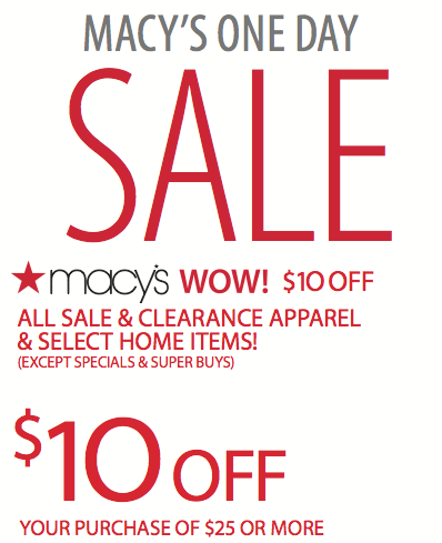 macys 10 off 25 coupon - Coupons Are Great