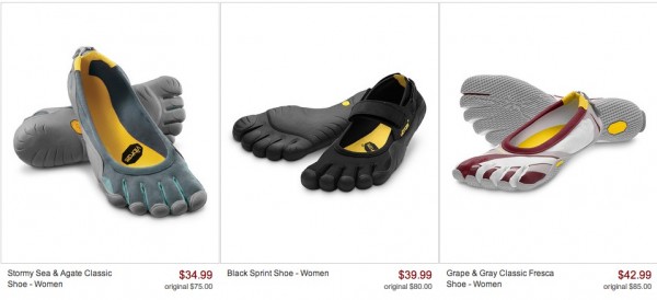vibram sale at zulily