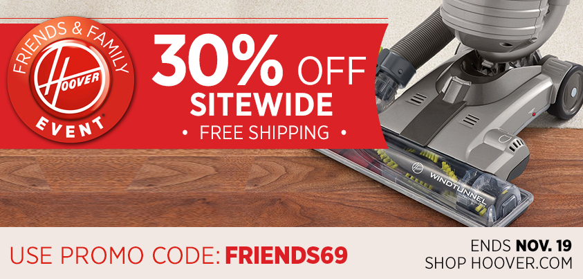 Hoover Coupon Code: Save 30%