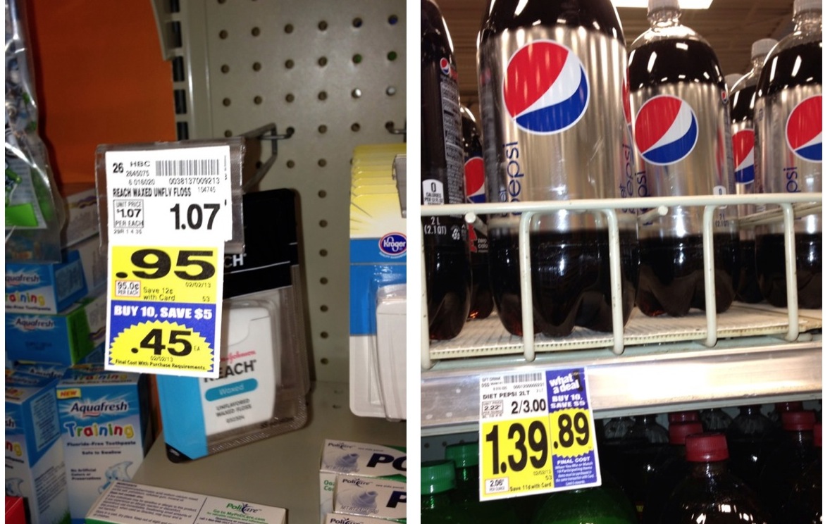 Kroger Deals and Freebies with Printable Coupons - Reach Floss, Pepsi ...