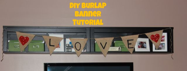 DIY Burlap Banner Tutorials