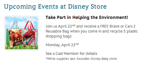 disney earth day freebie 2013