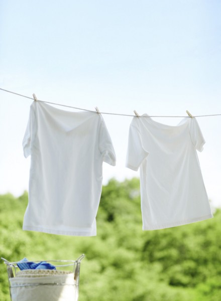 T-shirts Hanging out to Dry