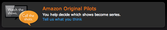 amazon original pilots