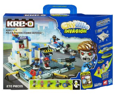 KRE-O CityVille Invasion Police Station Zombie Defense Set Review 
