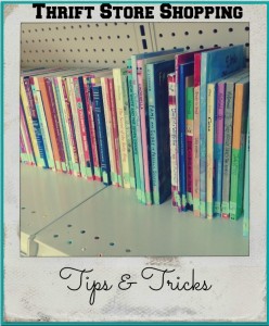 thrift store shopping tips