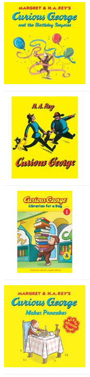 curious george kindle book sale