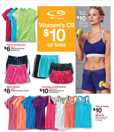 Target Workout Clothes: As Low as $2.70
