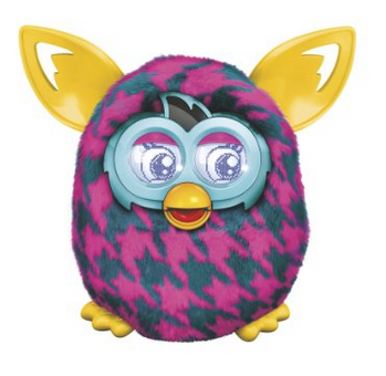 Furby Boom Purple Houndstooth
