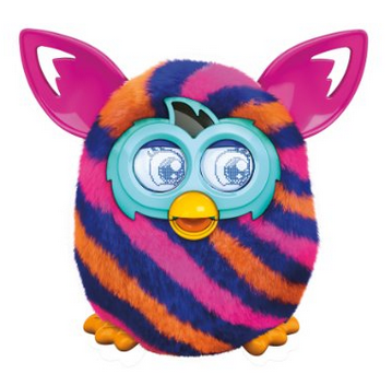 Furby Diagonal Stripes Boom Plush Toy