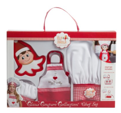 elf on the shelf chef set