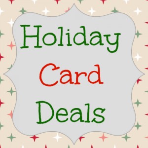 holiday card deals