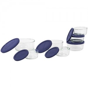pyrex round storage