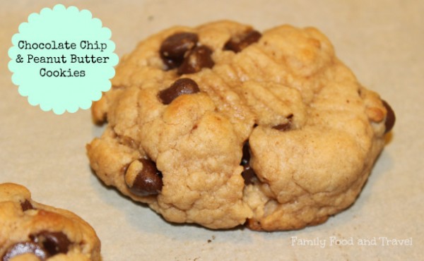 chocolate chip and pb cookies