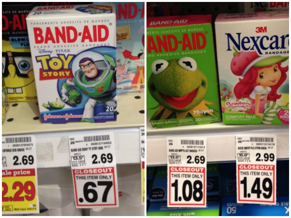 kroger bandaids clearance