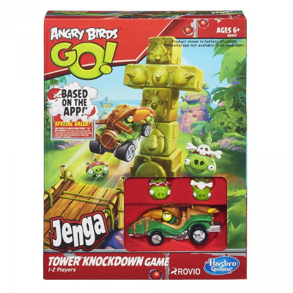 angry birds jenga game