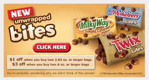 Save Big with this Twix Bites Printable Coupon #EatMoreBites #shop