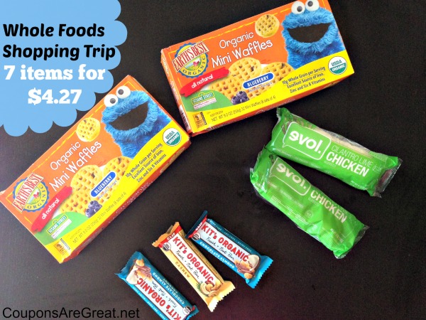 whole foods shopping trip with coupons may 14