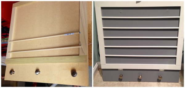 drying rack construction