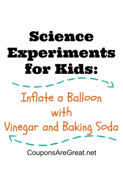 inflate a balloon science experiments for kids
