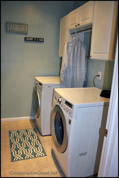 small laundry room renovation