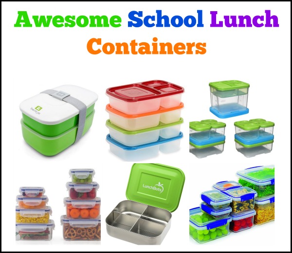 school lunch containers