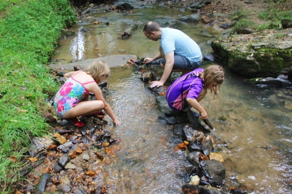 water play in blue ridge