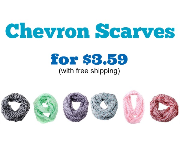 chevron scarves