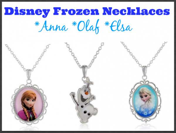disney frozen necklaces