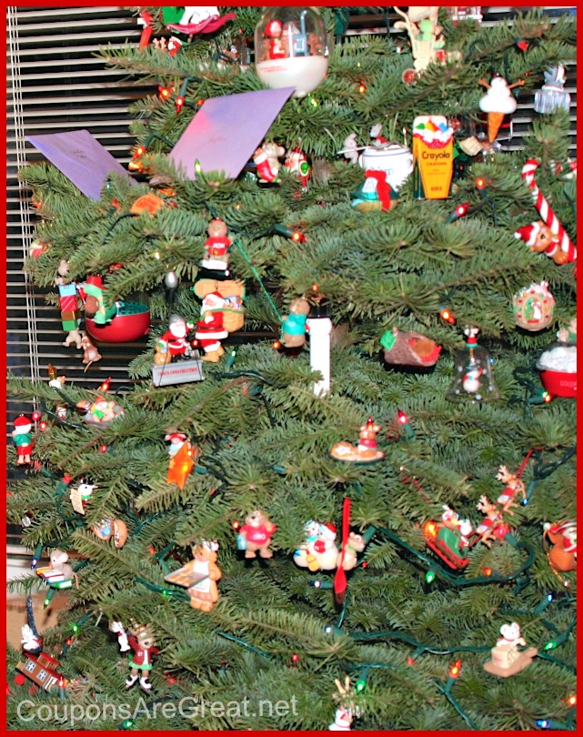 tree decorated hallmark ornaments