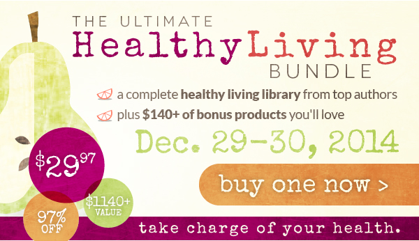The Ultimate Healthy Living Bundle is packed with resources to get your health on track. Knowledge is power and this bundle packs a powerful punch.