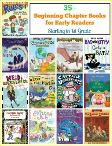 beginning chapter books early readers