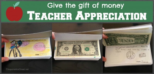gift money teacher appreciation