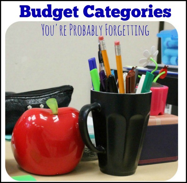 Creating a budget is hard work. These commonly forgotten budget categories will help save your sanity.