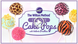 cake pops method craftsy video