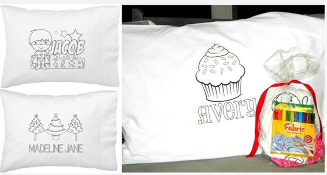 color on pillow cases