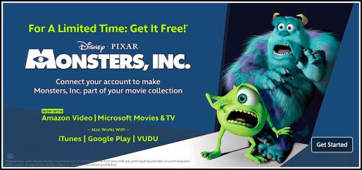 monster inc freebie