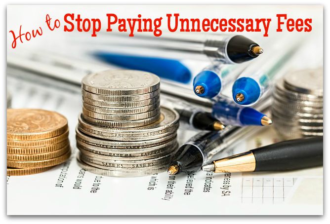 stop paying fees