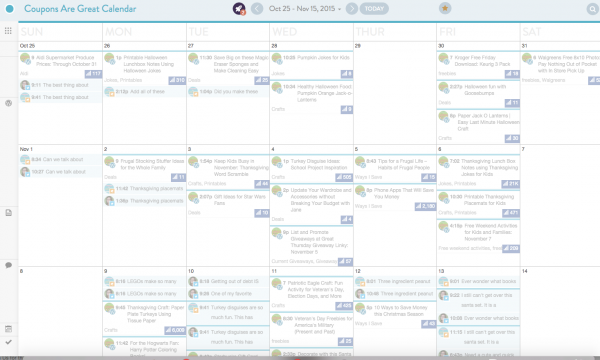 coschedule calendar cag