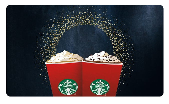 starbucks gift card blank