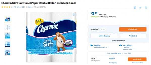 topcashback free toilet paper