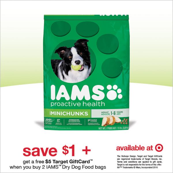 IAMS dog food deal