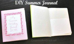 DIY - Create a Summer Journal
